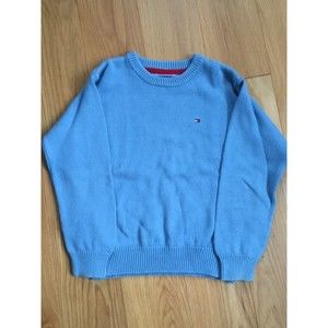 Boys Cotton Crewneck Tommy Hilfiger Sweater Size 6